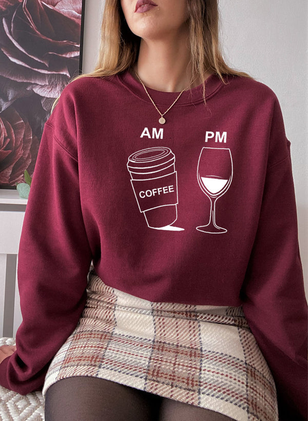 Coffee & Wine Sweat Shirt-2