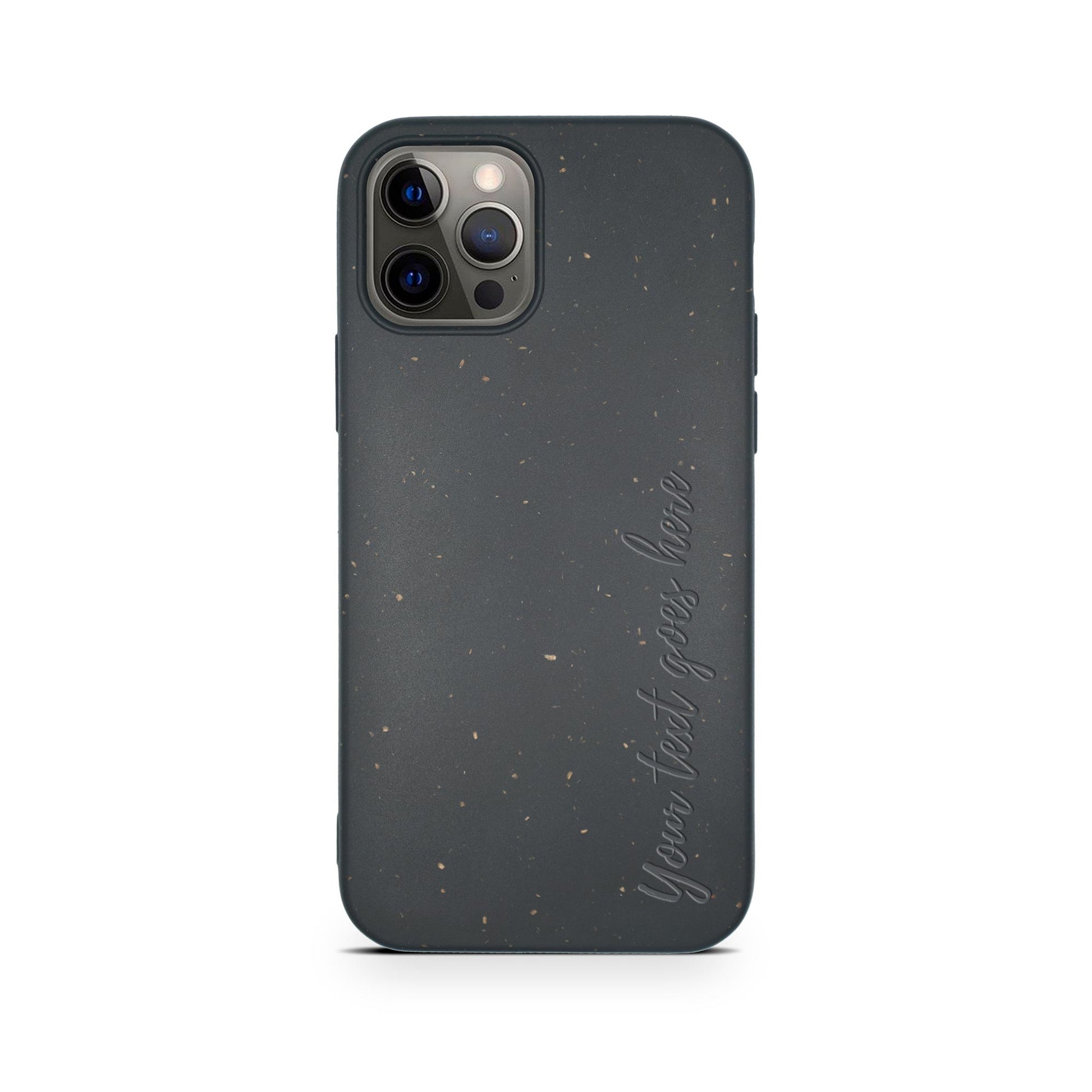 Biodegradable Personalized Phone Case - Black by PDPro