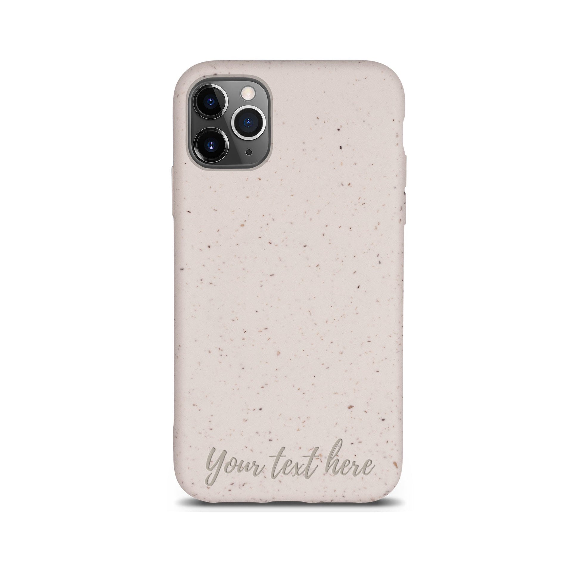 Biodegradable Personalized Phone Case - Natural White by PDPro