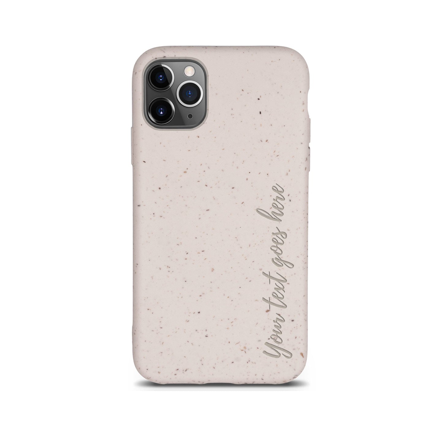 Biodegradable Personalized Phone Case - Natural White by PDPro