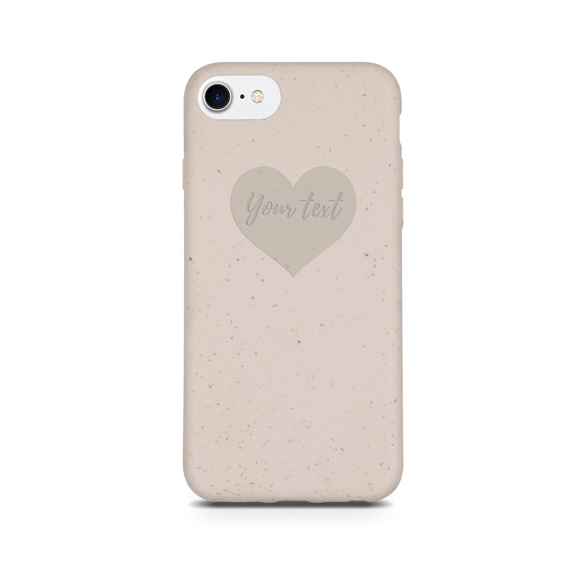 Biodegradable Personalized Phone Case - Natural White by PDPro