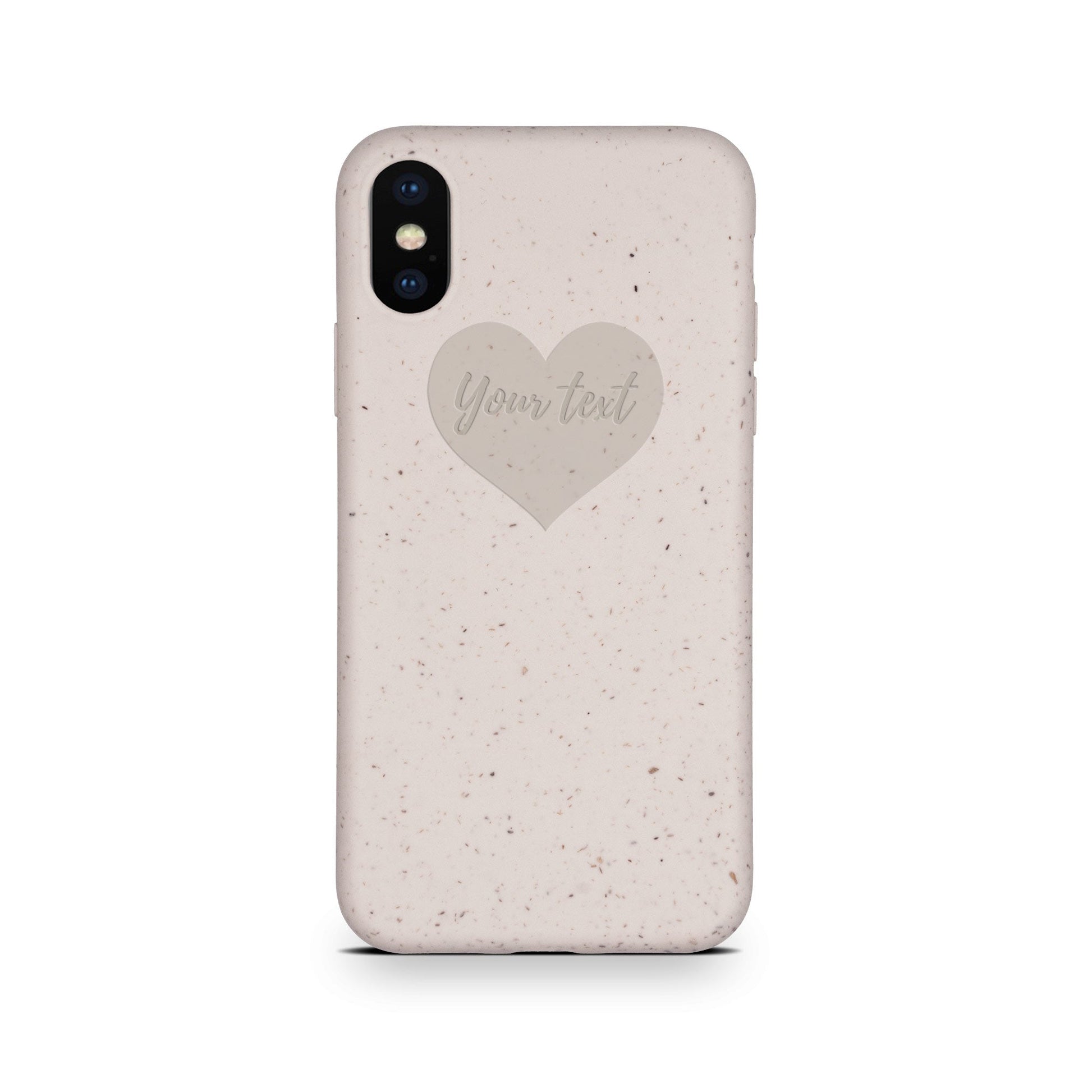 Biodegradable Personalized Phone Case - Natural White by PDPro