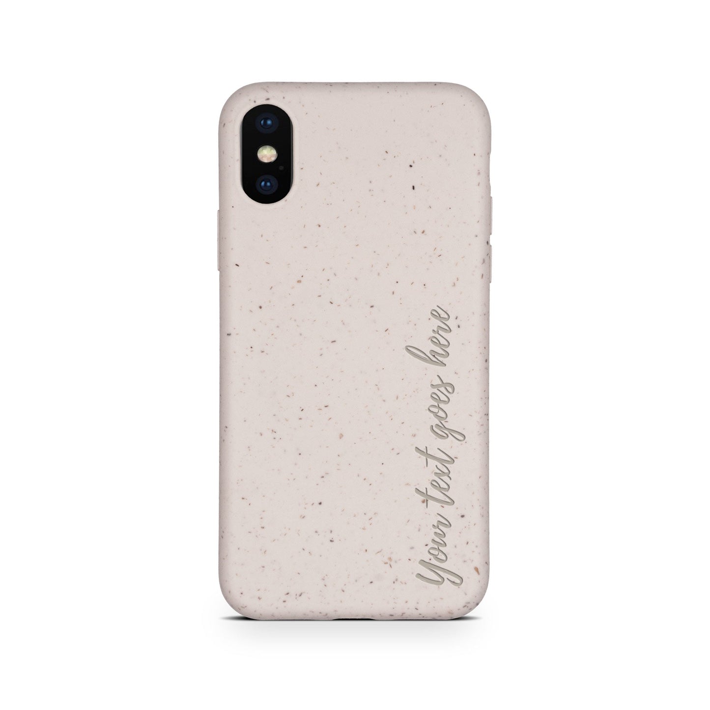 Biodegradable Personalized Phone Case - Natural White by PDPro