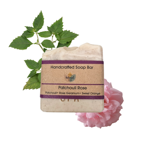 Patchouli Rose Soap bar - Orange, Patchouli and Rose - 3 different styles-0