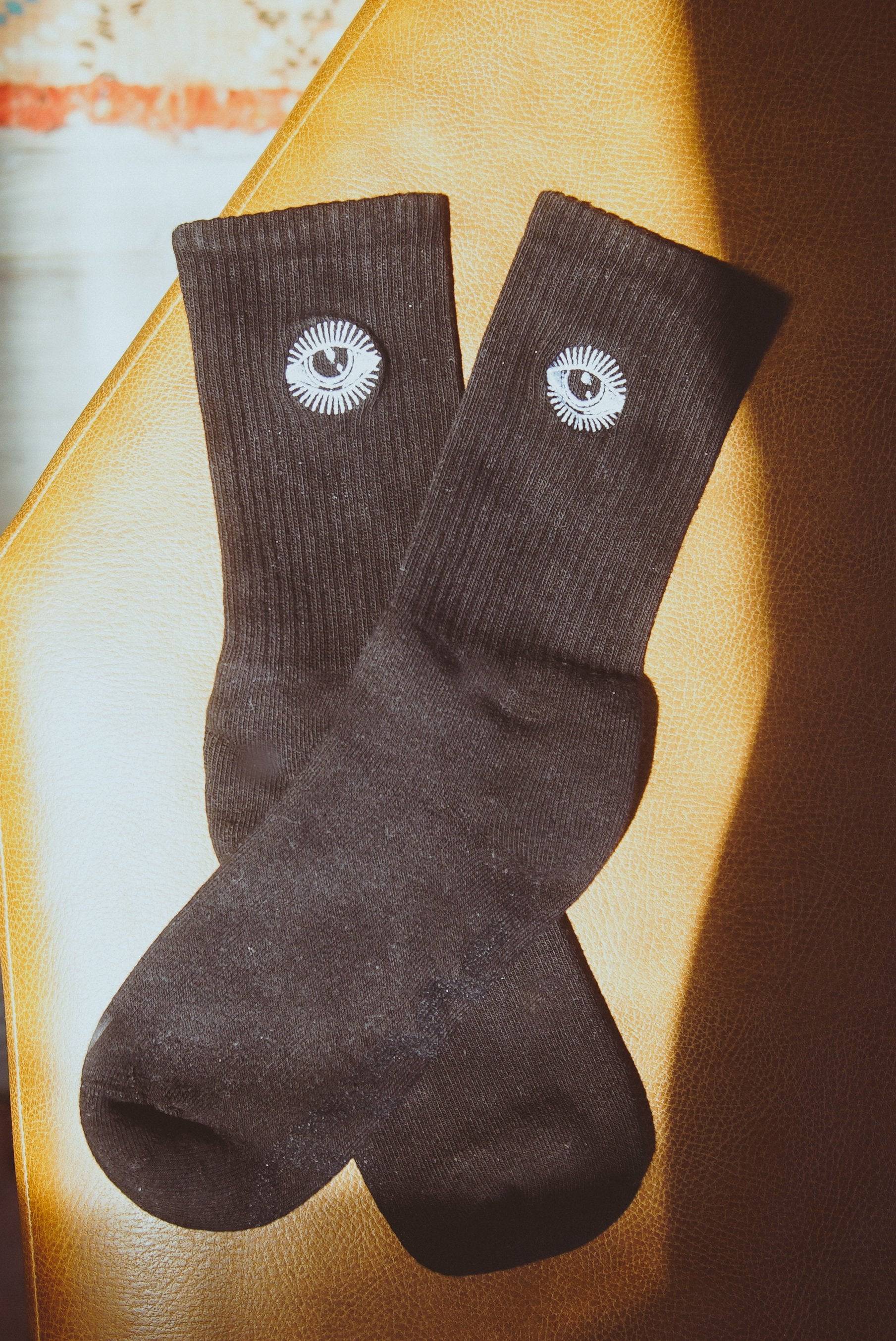 Star Gazer - Embriodered Socks-1