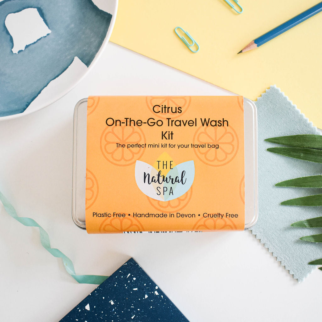 Citrus Mini "on the go" Travel Wash kit-1