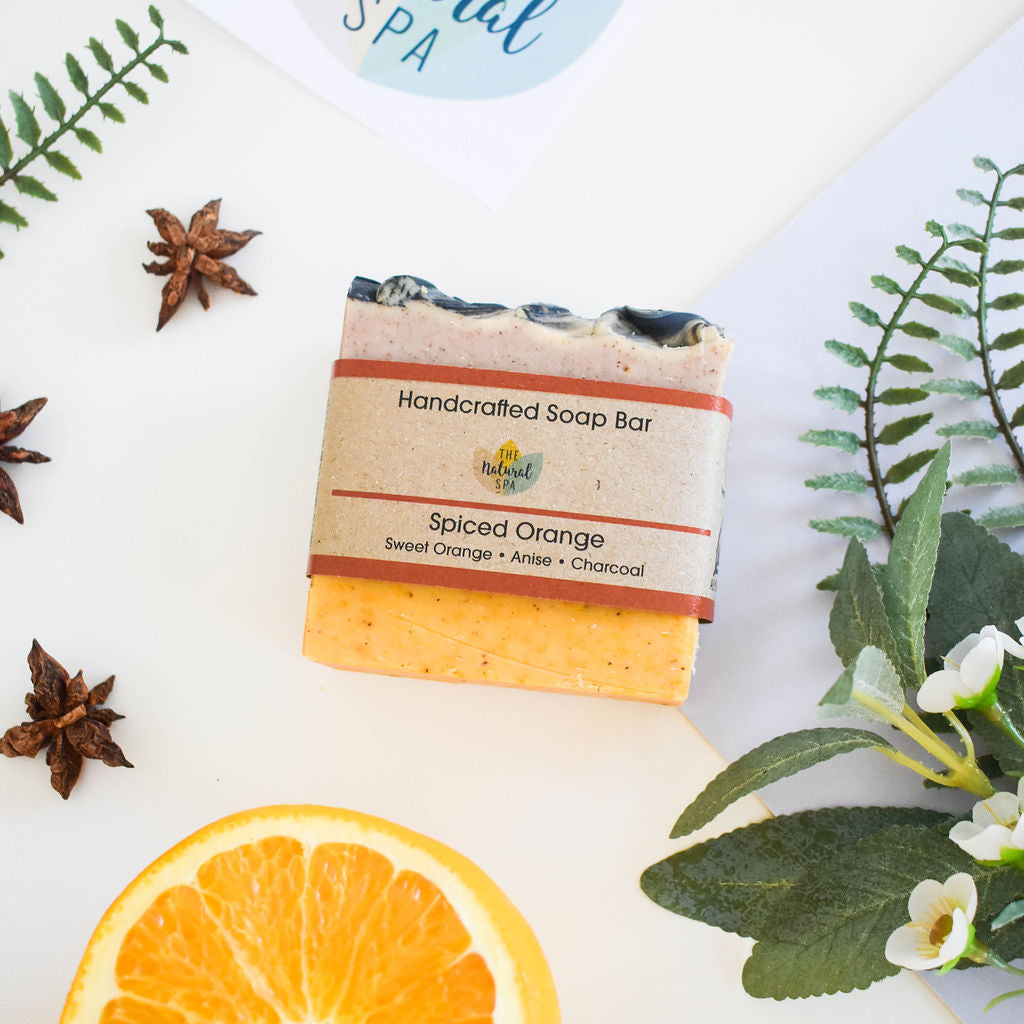 Spiced Orange Soap Bar -  Sweet Orange and Star Anise - 3 different styles-1