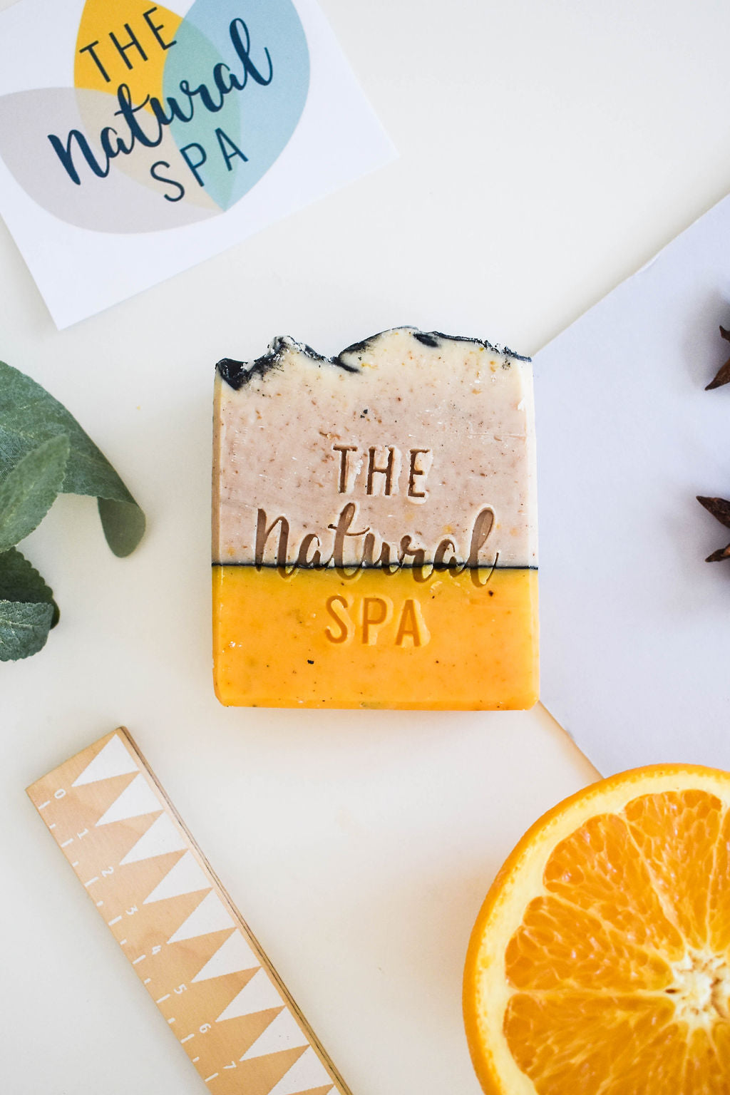 Spiced Orange Soap Bar -  Sweet Orange and Star Anise - 3 different styles-2