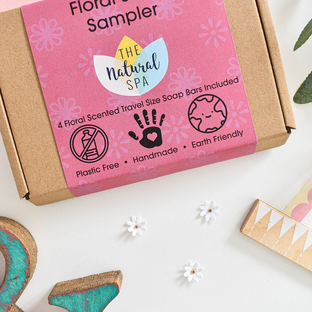 Floral Soap Trial Box - 4 pieces-2