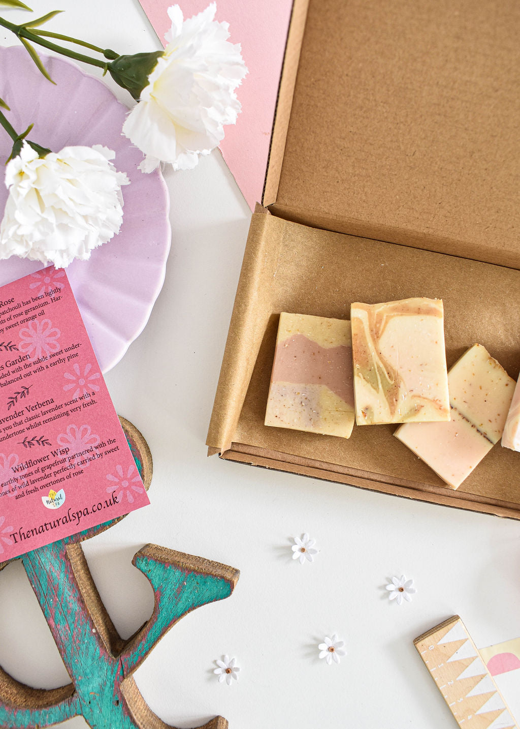 Floral Soap Trial Box - 4 pieces-1