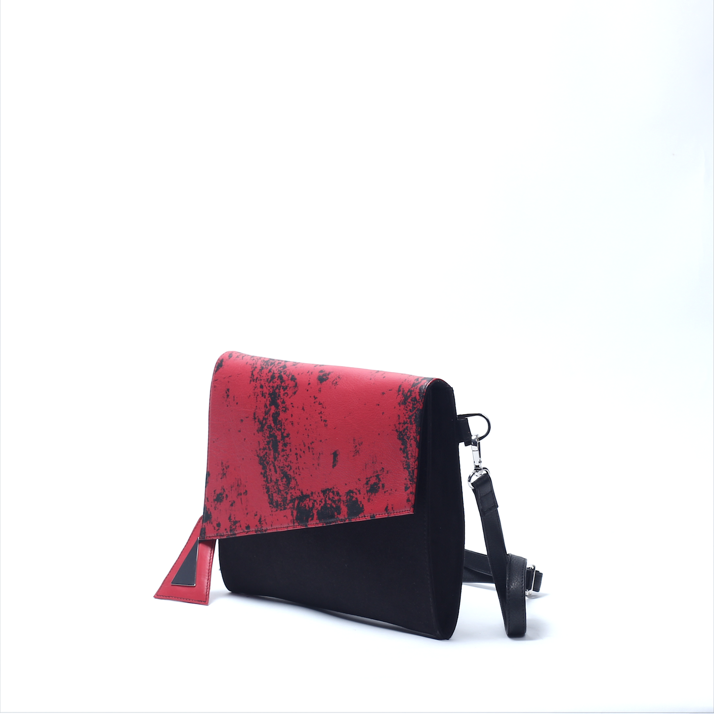 Cross Body Clutch Red-1