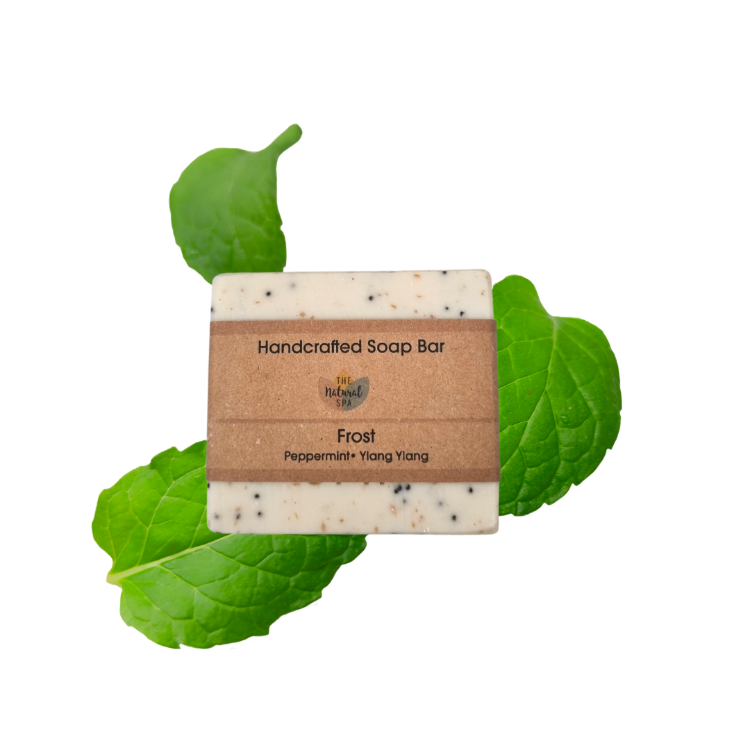 Frost Soap Bar -  Peppermint and ylang ylang - 3 different styles-3