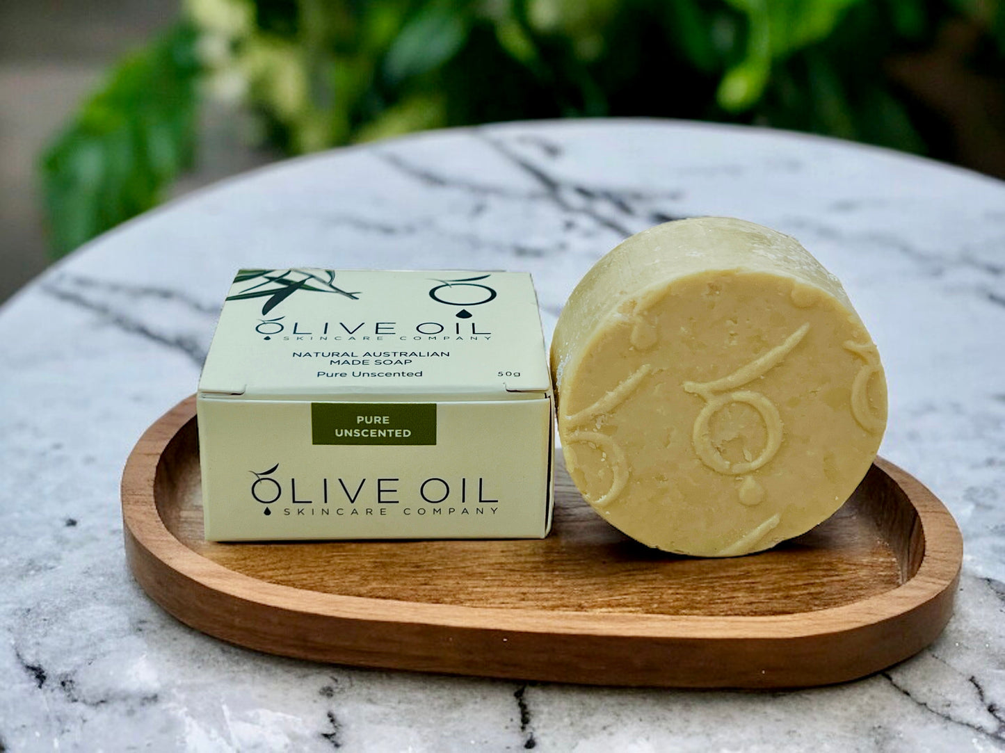 Olive Oil Soap, All-Natural , Unscented, 50g-2