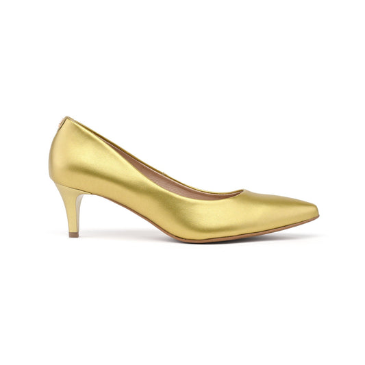 Golden Glamour - vegan 55mm heels-0