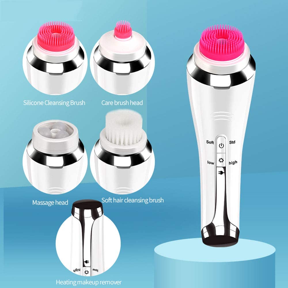 4-IN-1 ELECTRIC FACIAL CLEANSING BRUSH by PDPro