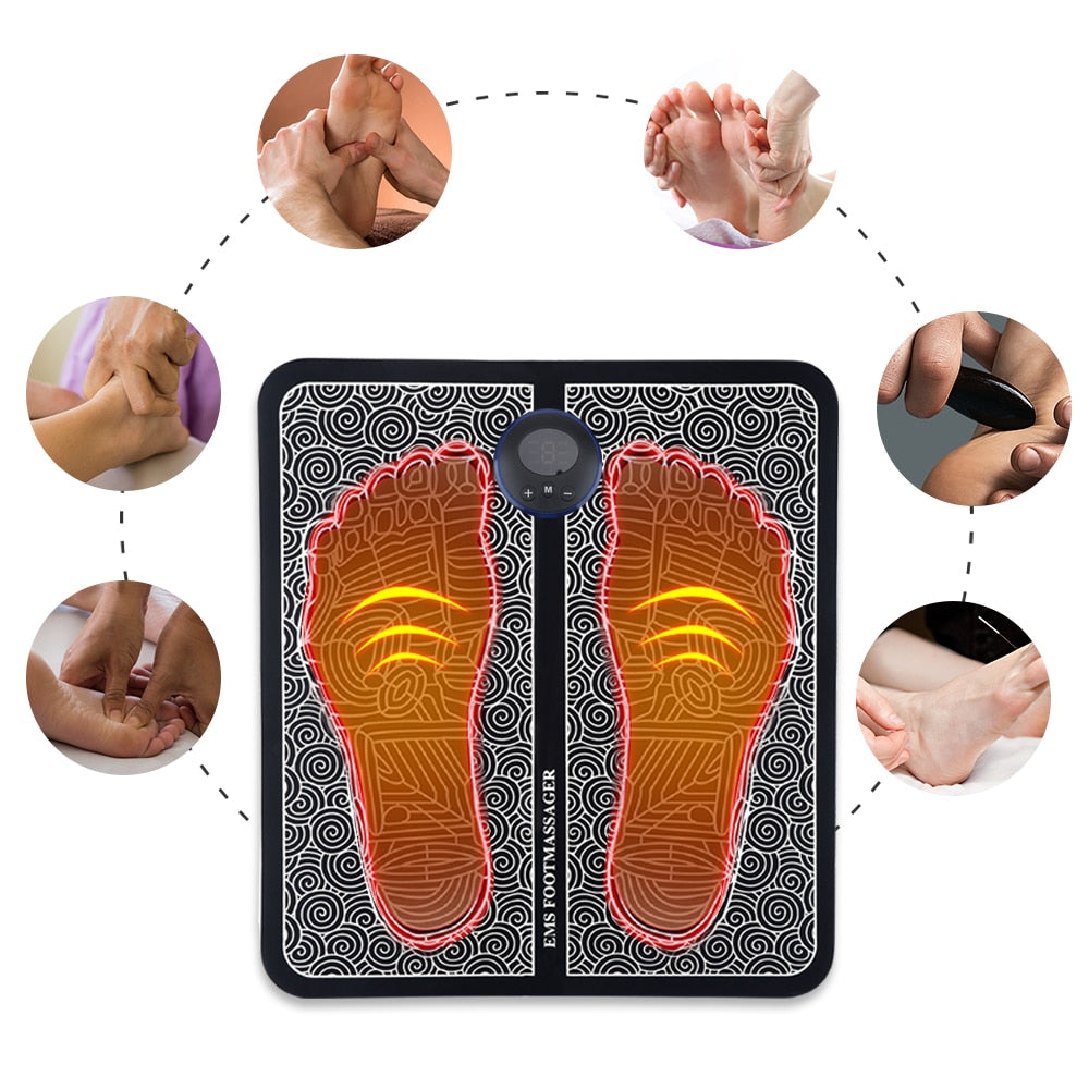 EMS PHYSIOTHERAPY FOOT MASSAGE MAT by PDPro