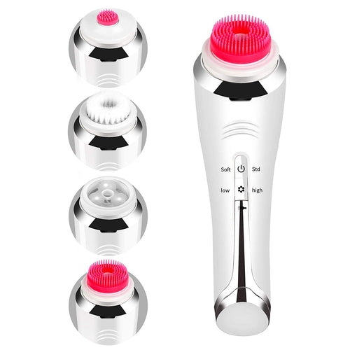 4-IN-1 ELECTRIC FACIAL CLEANSING BRUSH by PDPro