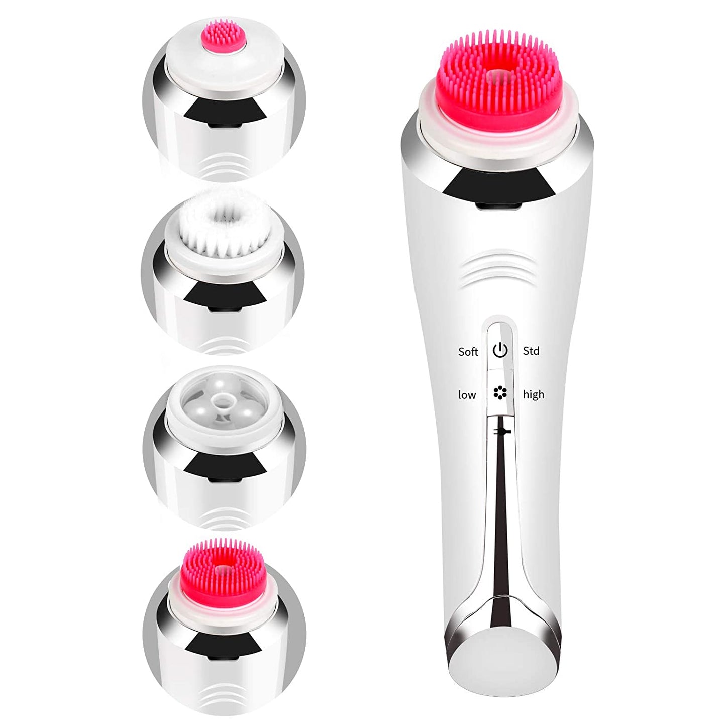 4-IN-1 ELECTRIC FACIAL CLEANSING BRUSH by PDPro