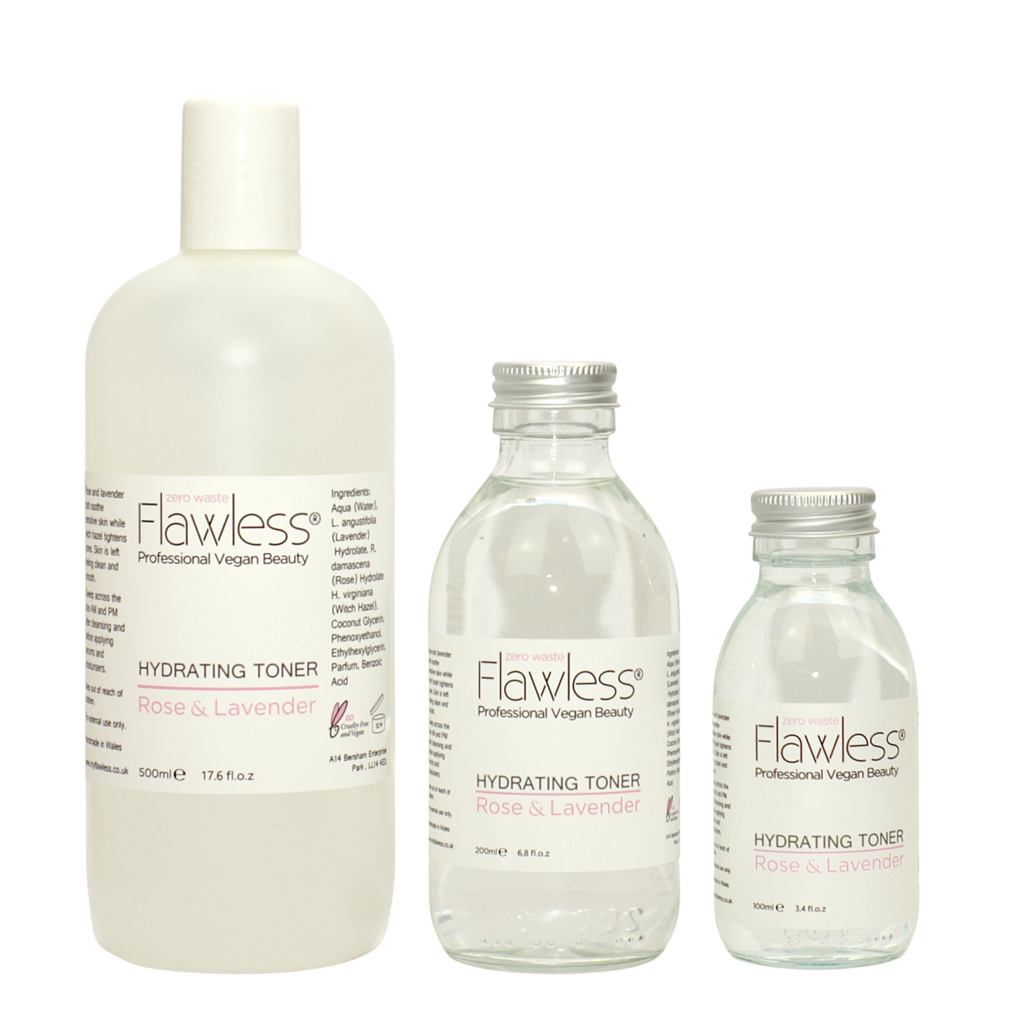 HYDRATING TONER REFILL - ROSE AND LAVENDER by PDPro