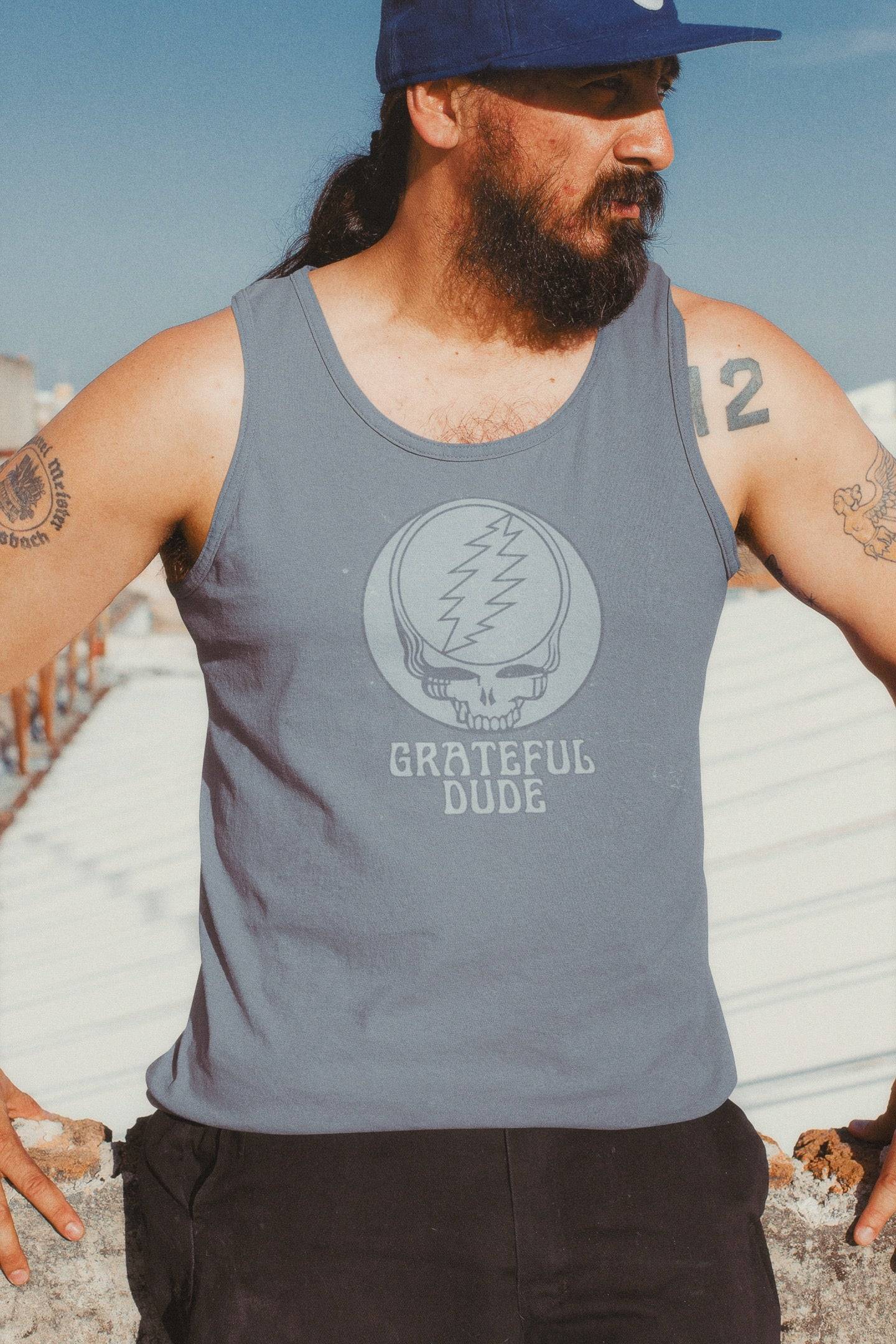 Grateful Dude Unisex Tank Top-1