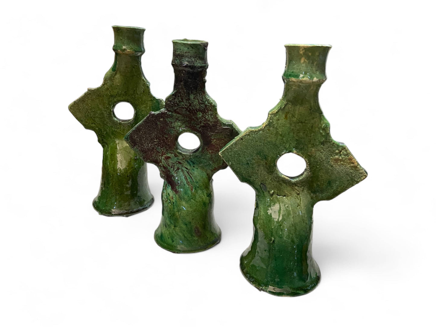 Handmade Moroccan Tamegroute Star Candle Holder-2