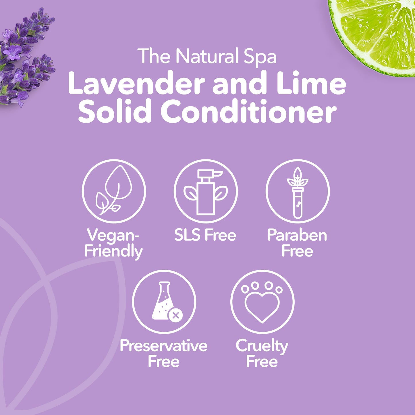 Lavender and Lime  Solid Conditioner-3