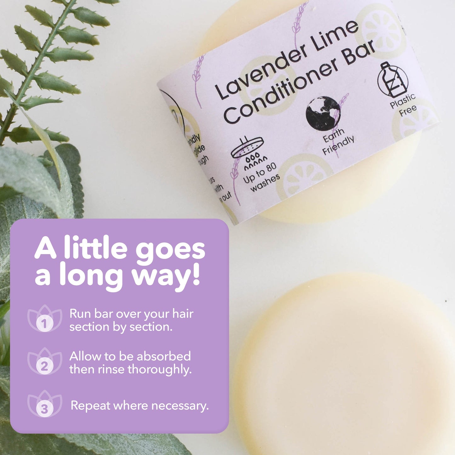 Lavender and Lime  Solid Conditioner-4