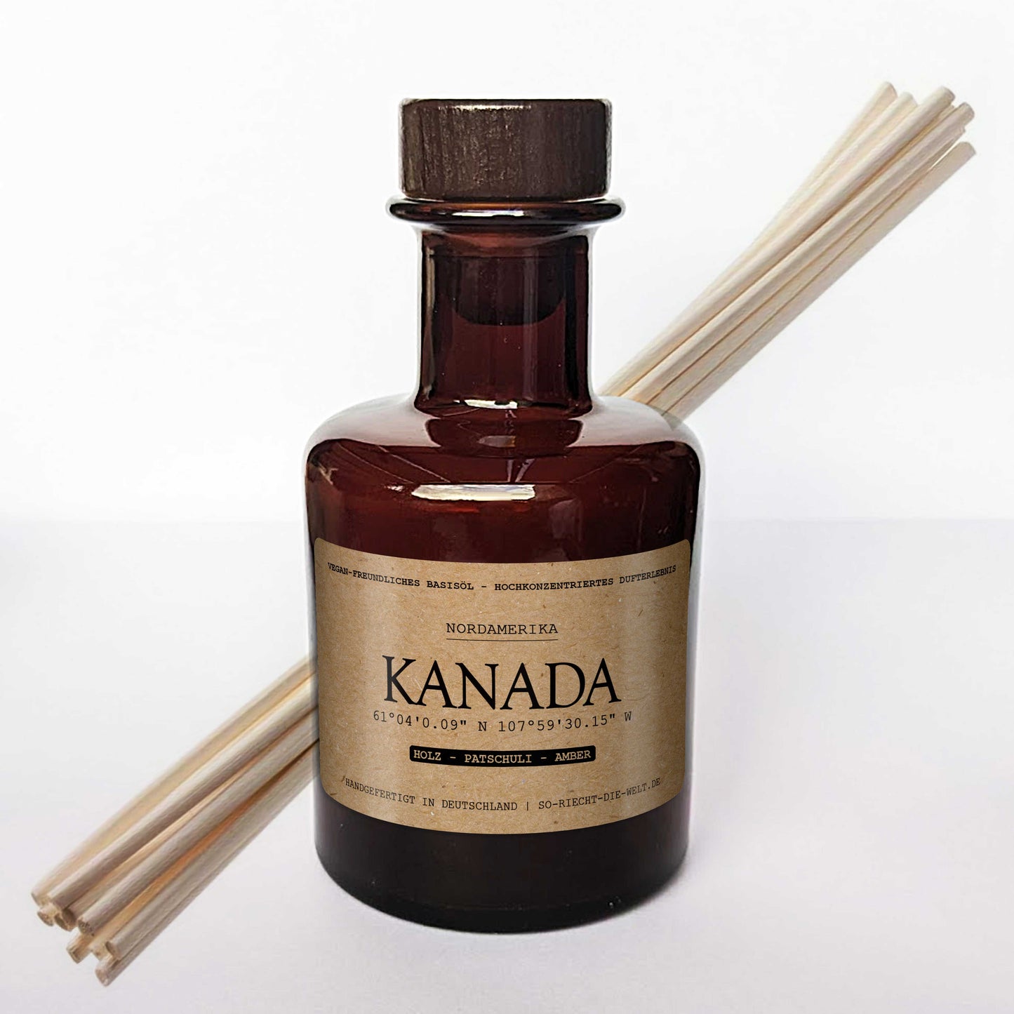 Kanada Raumduft Diffuser - Holz | Patschuli | Amber-0