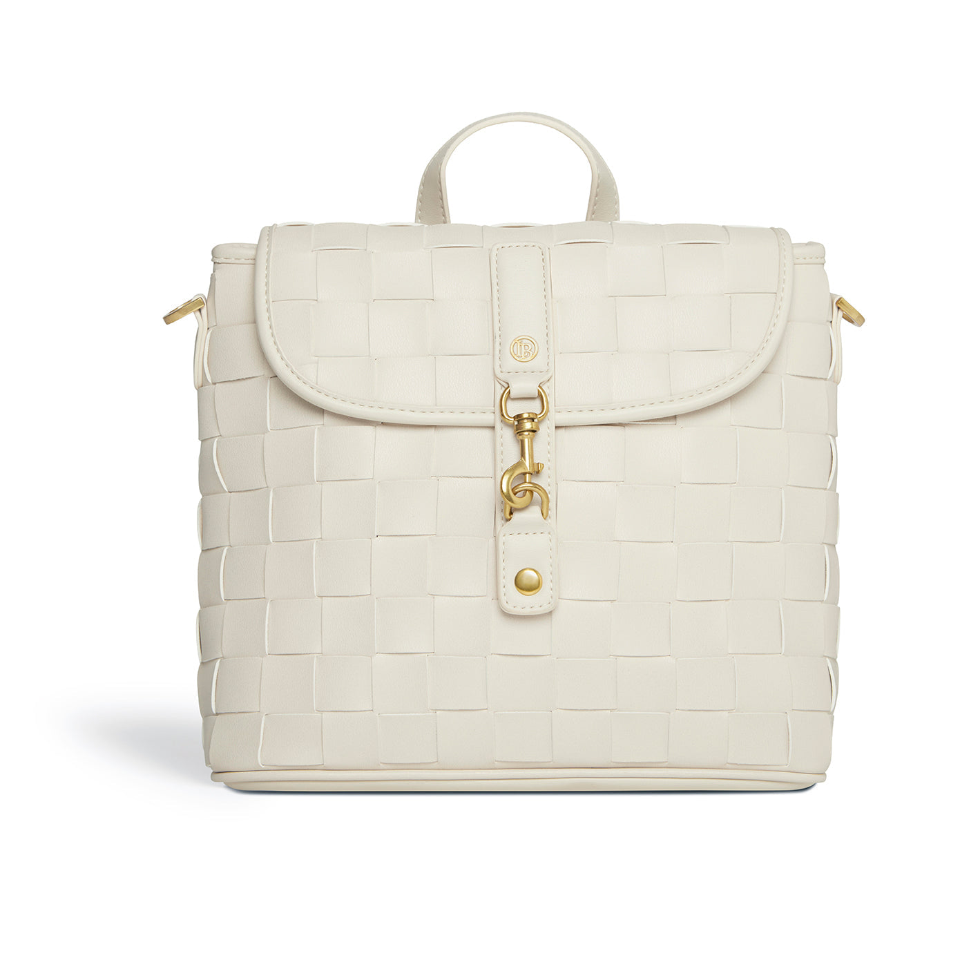 Rosie White Mini Vegan Backpack-0