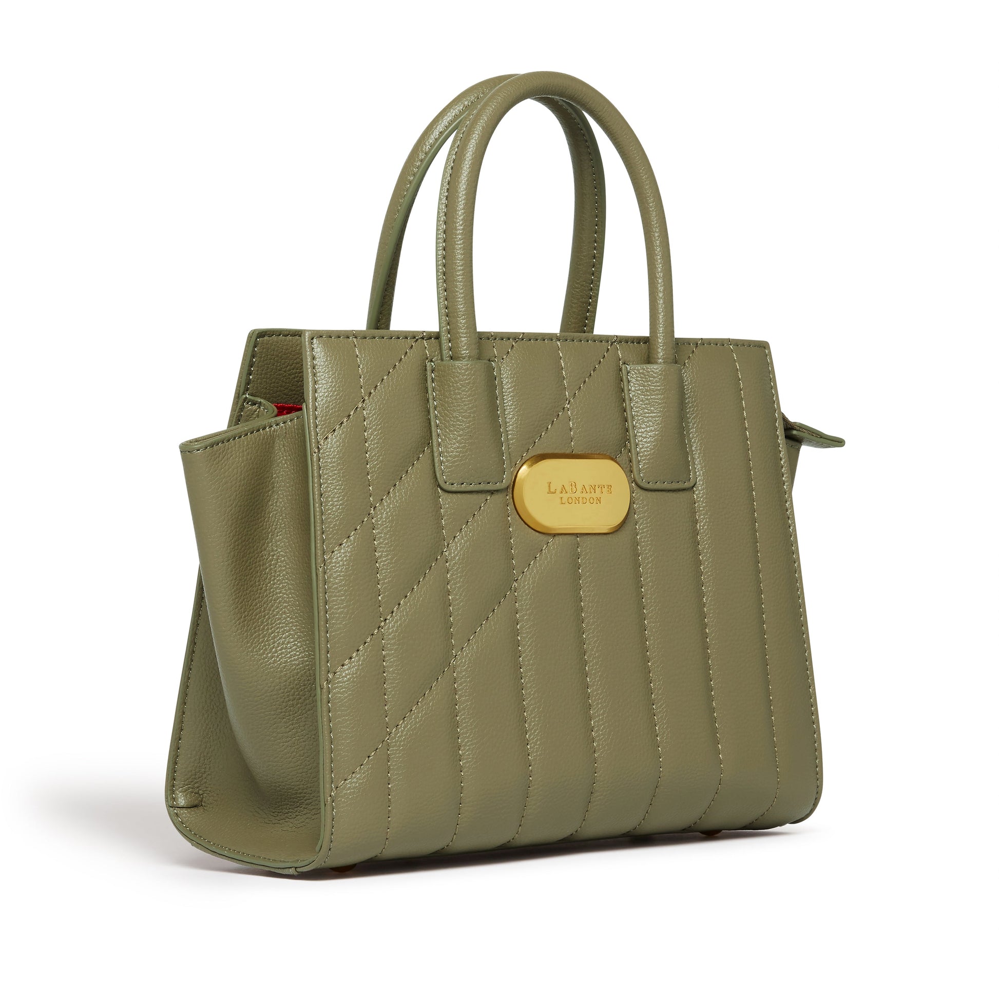 Mini Demi Tote Bag in Green-2