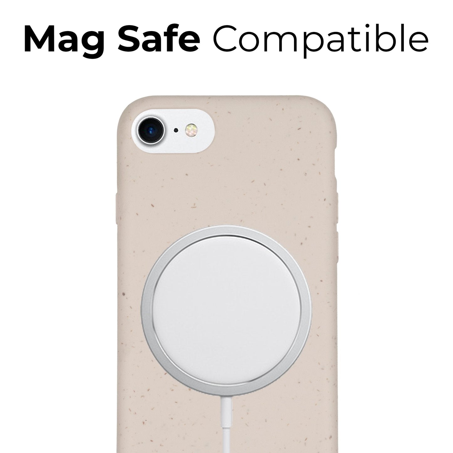 Biodegradable Personalized Phone Case - Natural White by PDPro