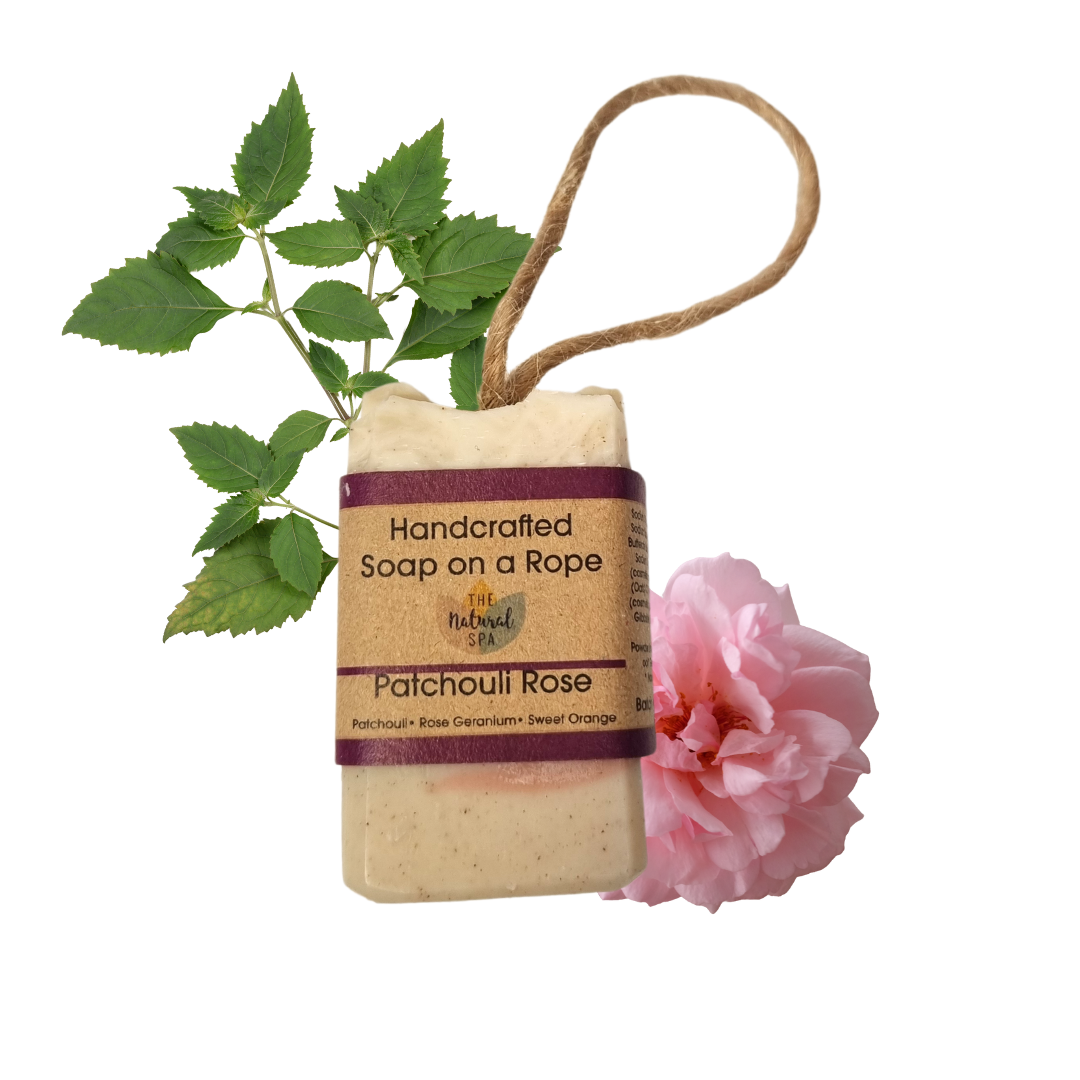 Patchouli Rose Soap bar - Orange, Patchouli and Rose - 3 different styles-4