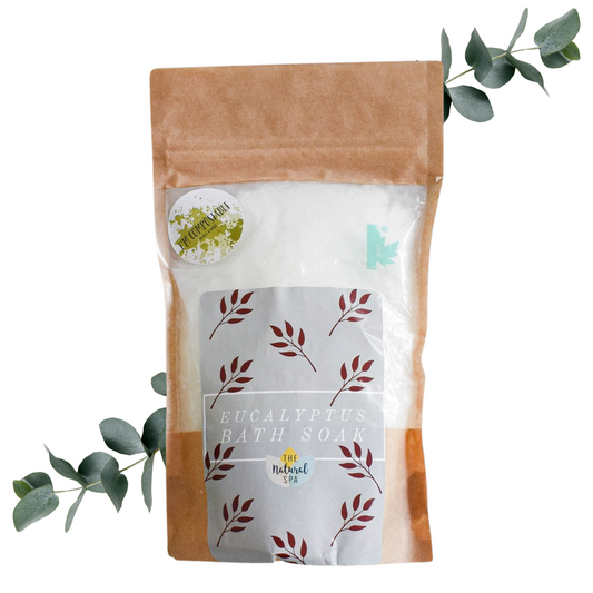 225g Eucalyptus Bath Soak - Compostable pouch-0