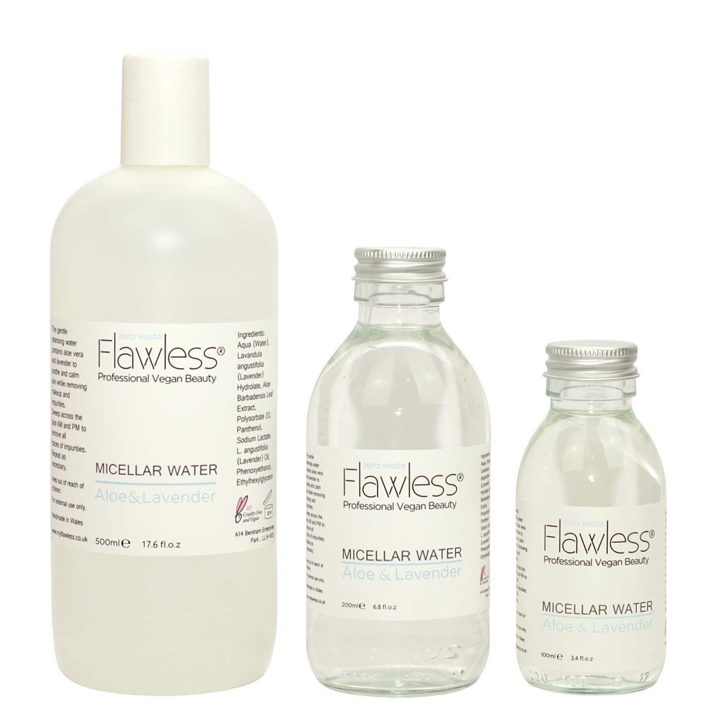 MICELLAR WATER REFILL - ALOE AND LAVENDER by PDPro