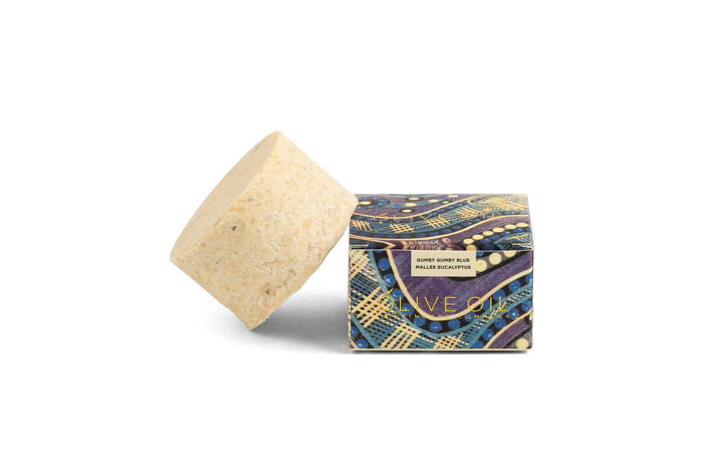 Olive Oil Soap ,Indigenous Series ,   Gumby Gumby, With Blue Mallee Eucalyptus Oil-0