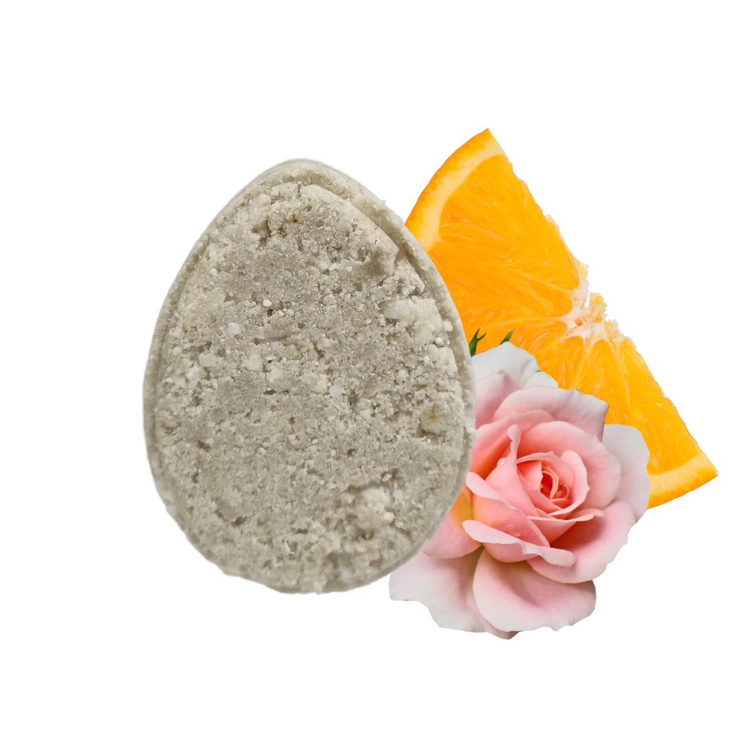 Patchouli Rose ECO Shampoo bar - Non Soap based hair wash-0