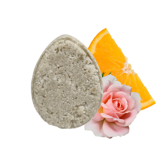 Patchouli Rose ECO Shampoo bar - Non Soap based hair wash-0