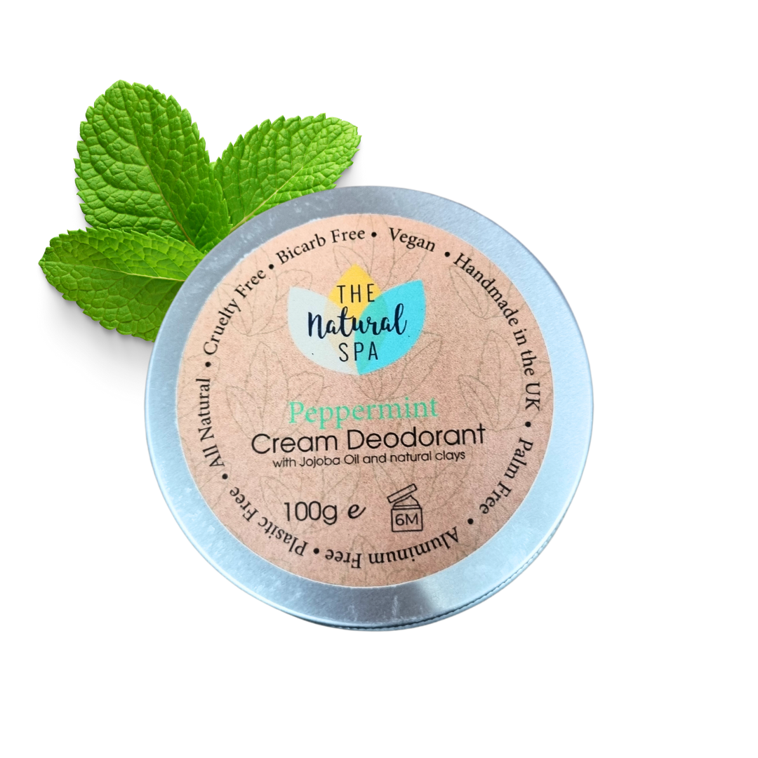 Peppermint Cream deodorant balm - naturally bicarb and aluminium free-0