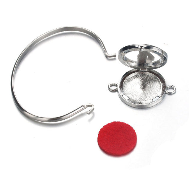 Perfume Essential Oil Diffuser Locket Bracelet by PDPro