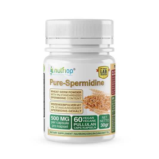 Nutriop® Pure Spermidine - Max Potency -10mg - 30 servings-0