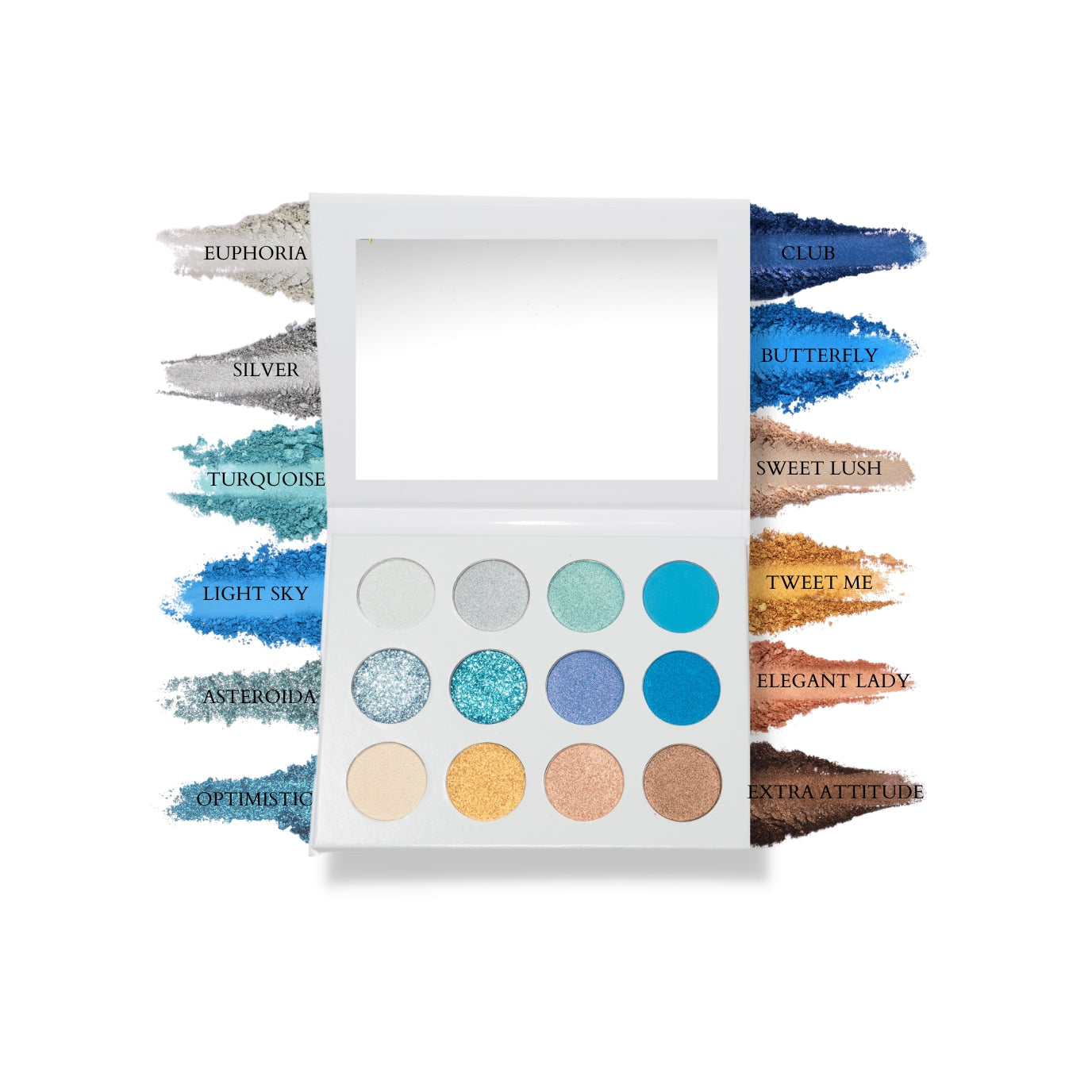 Blue Eyeshadow Palette-1