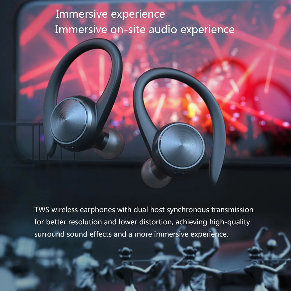 TWS Bluetooth 5.0 Wireless Stereo Sports Earphones by PDPro