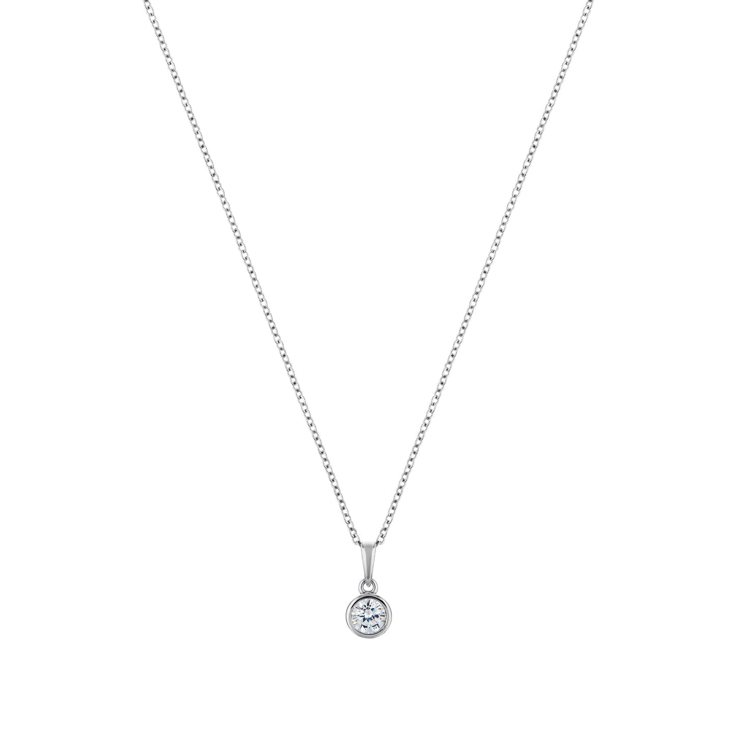 Circle of Life sterling silver necklace-0