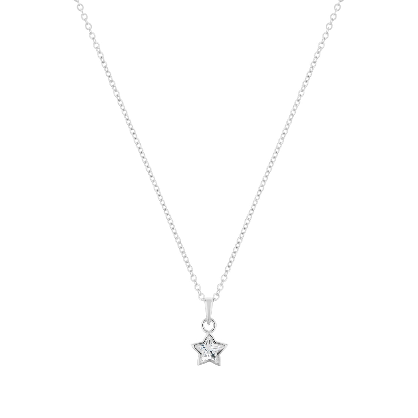 Divine Star sterling silver Necklace-0