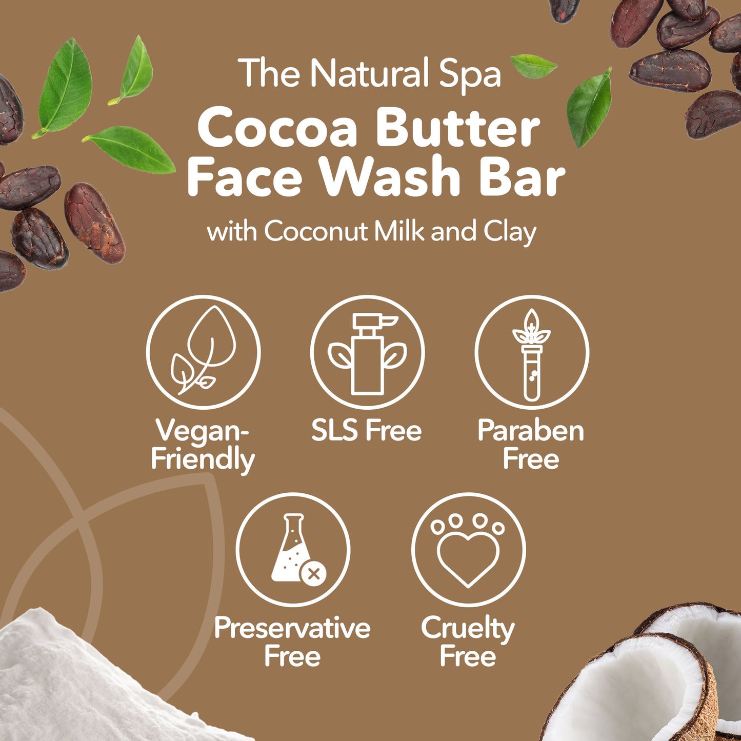 Cocoa Butter Face Wash Bar - no added fragrance-3