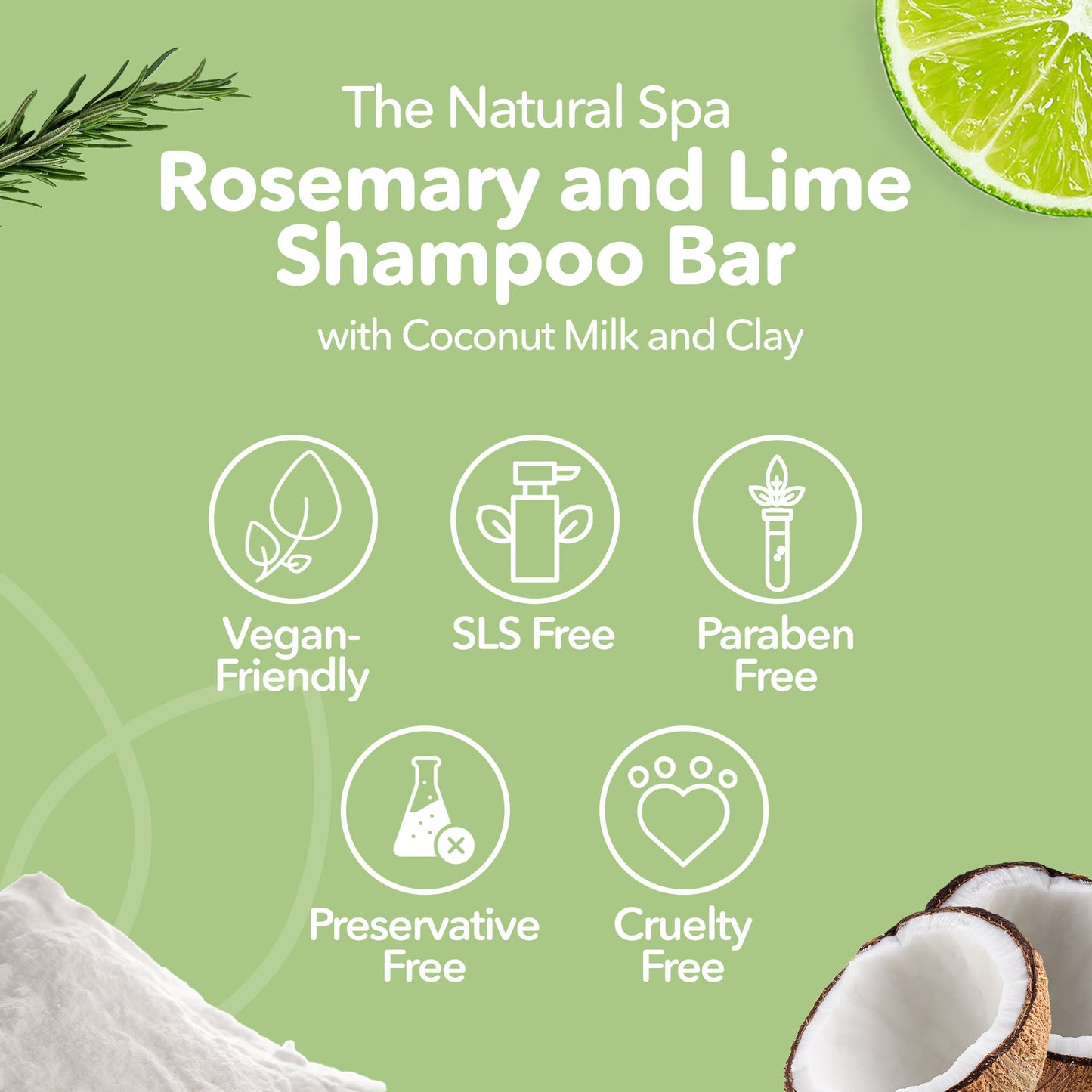 Rosemary lime Shampoo Bar-3