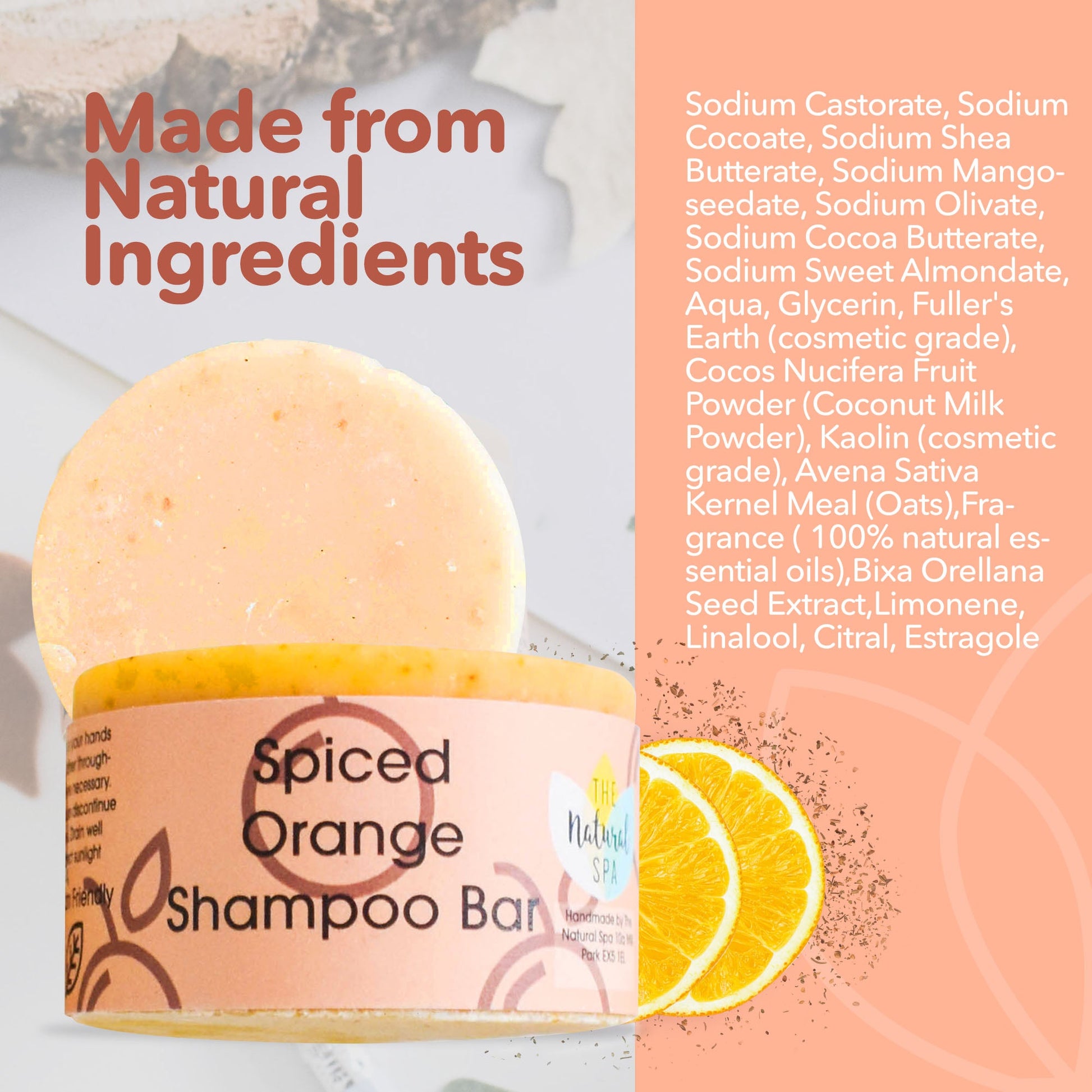 Spiced Orange Shampoo Bar-2