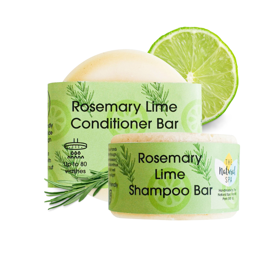 Rosemary Lime Shampoo and Conditioner Bar set-0