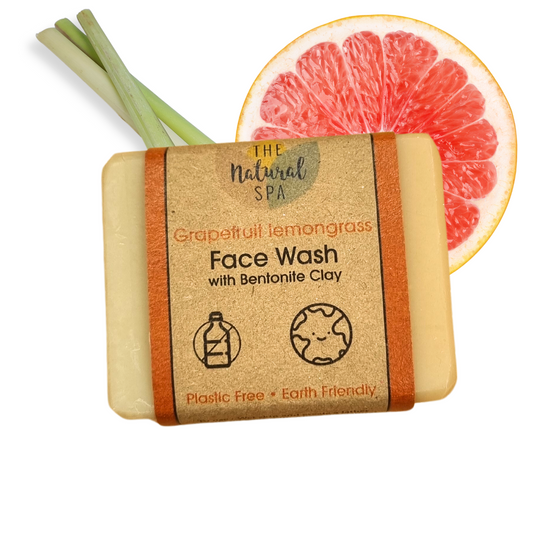 Grapefruit Lemongrass Face Wash Bar-0