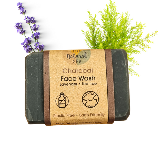 Charcoal Face Wash Bar - naturally detoxifying-0